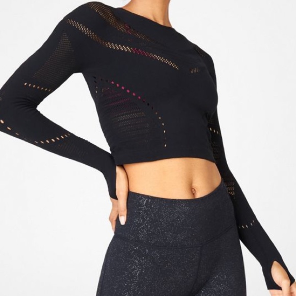 Fabletics Sarah SculptKnit Long-Sleeve Top